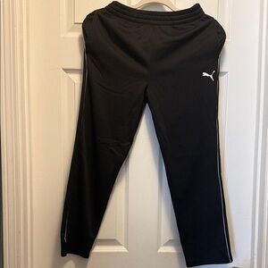 Puma Kids Black Joggers